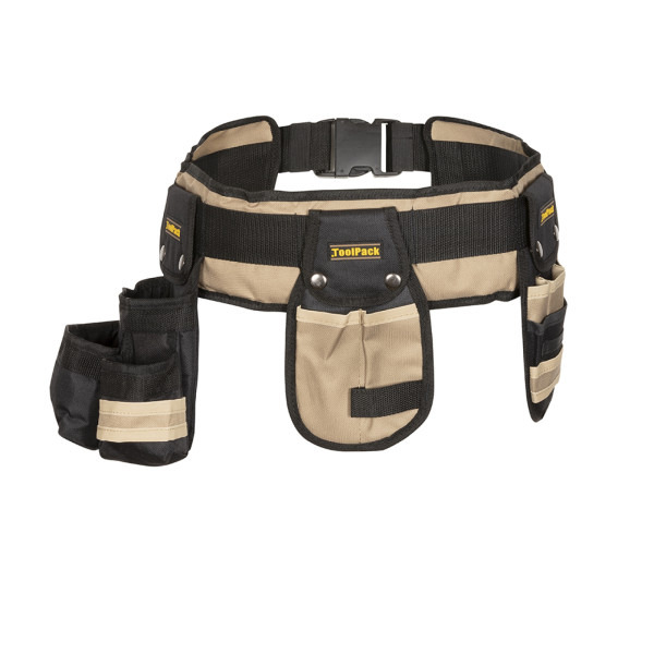 TP ; ceinture porte-outils pratique, 3 supports détachables, sangle de transport réglable